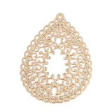 Copper Filigree Ethnic Charms 10 PCs
