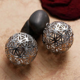 Copper Flower Of Life Pendant for DIY Jewelry, 1Piece