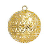 Copper Flower Of Life Pendant for DIY Jewelry, 1Piece