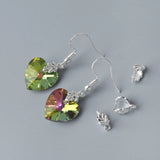 Copper Pendant Pinch Bails Silver Plated DIY Earrings Necklace