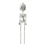 Toy Doll Making Necklace Pendants Human Silver Metal Charms Jewelry