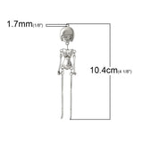Toy Doll Making Necklace Pendants Human Silver Metal Charms Jewelry