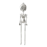 Toy Doll Making Necklace Pendants Human Silver Metal Charms Jewelry