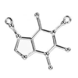 Metal Molecule Chemistry Serotonin Silver Pendants