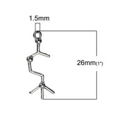 Metal Molecule Chemistry Serotonin Silver Pendants