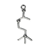 Metal Molecule Chemistry Serotonin Silver Pendants
