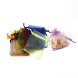 50pc Organza Jewelry Bags 7x7cm Drawstring Gift Bags