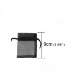 50pc Organza Jewelry Bags 7x7cm Drawstring Gift Bags