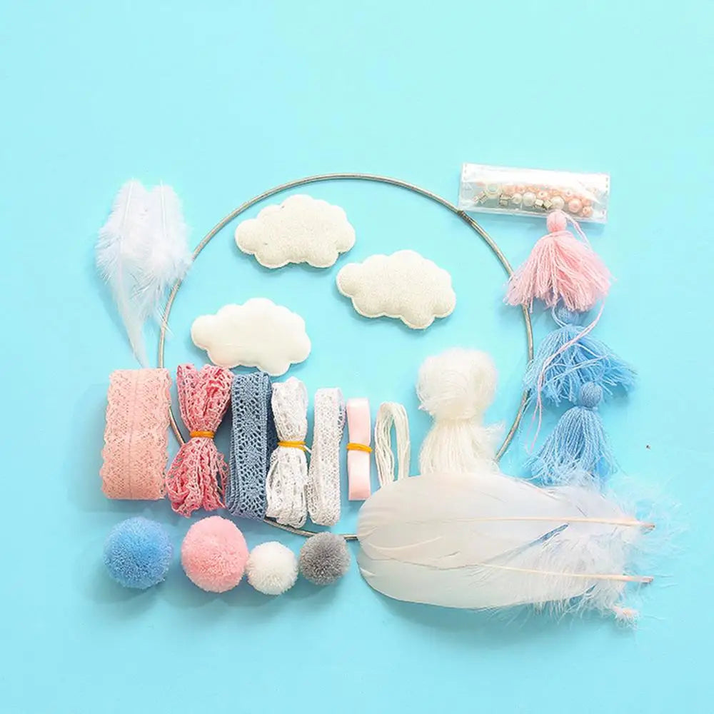 DIY Dream Catcher Kit Mixed Craft Materials 1 Set