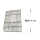 Detachable Pink Jewelry Display Container Box with Transparent Lid 18.8cm