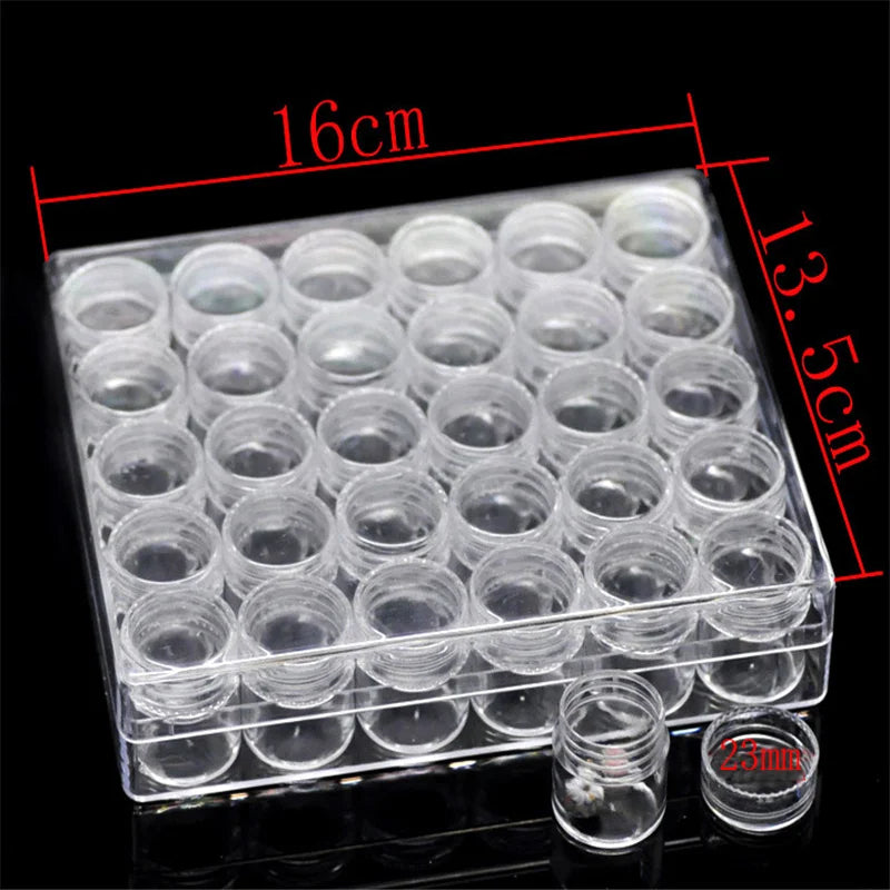 Acrylic Beads Display Container Jewelry Case Box