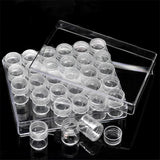 Acrylic Beads Display Container Jewelry Case Box