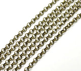 Antique Bronze Rollo Chain 6mm 10M Pack