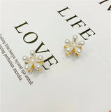 Hair Claw Clips Dragonfly Flower Pearl Mix for Kids Women