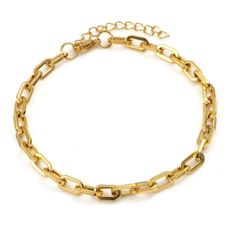 Stainless Steel Anklet Women's Foot Leg Chain Ankle Bracelet Gift