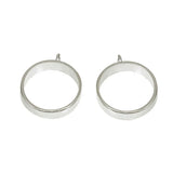 Zinc Alloy Open Back Bezel Pendants For Resin Pendant