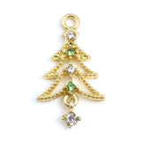 10PCs Christmas Tree Charms Pendant DIY Necklace Earrings Findings
