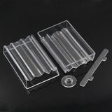 Doreenbeads Polymer Clay Bead Roller Rectangle Transparent