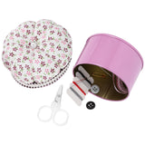 Pumpkin Wrist Pin Needle Cushion with Storage Box for Sewing