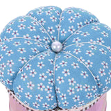 Pumpkin Wrist Pin Needle Cushion with Storage Box for Sewing