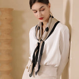 Dot Silk Scarves Women's Printed Shawls