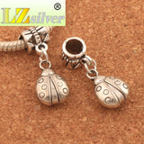 Ladybug Big Hole Beads Dangle Fit European Bracelets Jewelry DIY B073