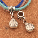 Ladybug Big Hole Beads Dangle Fit European Bracelets Jewelry DIY B073