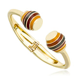 Colorful Enamel Cuff Bracelet Bangle for Women