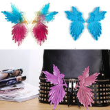Angel Wings Flute Resin Silicone Mold for DIY Christmas Decoration Craft
