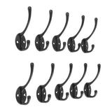 10 pcs Industrial Iron Hangers - Classic Antique Style