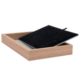 Rosewood Pattern Wood Necklace Pendant Tray