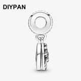 Double Dangle Tree & Galaxy Moon Charm for Pan Bracelet DIY Berloque