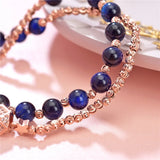 6mm Tiger Eye Buddha Bracelet Natural Stone Beads Women Yoga Bracelet