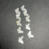 13.2x9.6x2mm Flat Polished MOP Shell Butterfly Gemstone
