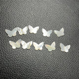 13.2x9.6x2mm Flat Polished MOP Shell Butterfly Gemstone
