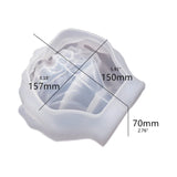 Crystal Epoxy Resin Mold Dish Silicone Mould DIY Crafts