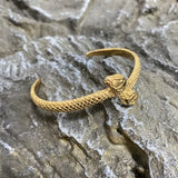 Snake Punk Stainless Steel Bracelet Open Adjustable Animal Bracelet For Mens