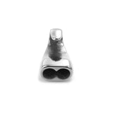 5mm Stainless Steel Hooks for Round Leather Cord DIY Bracelet