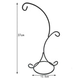 Double Hook Metal Iron Candlestick Candle Holder