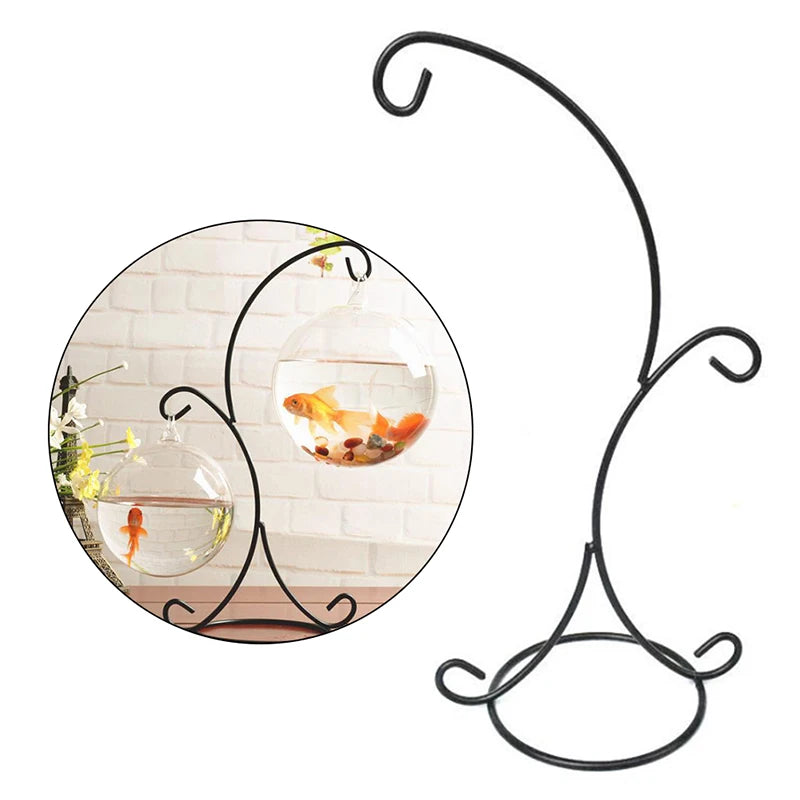 Double Hook Metal Iron Candlestick Candle Holder