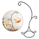 Double Hook Metal Iron Candlestick Candle Holder