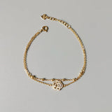 925 Sterling Silver Rose Flower Bracelet for Women, Fine Jewelry Gift