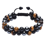 Double-Layer Beaded Bracelet - Elegant and Versatile Jewelry Gift