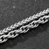 Stainless Steel Chain Men's Bracelets Hand Charm Bracelet Man Party Wristband