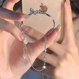 Butterfly Chain Tassel Bracelet High-End Sweet Fairy All-Match