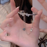 Butterfly Chain Tassel Bracelet High-End Sweet Fairy All-Match
