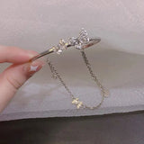 Butterfly Chain Tassel Bracelet High-End Sweet Fairy All-Match