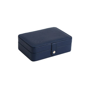 Double Layer Earring Necklace Travel Jewelry Box Gift Display Holder Storage