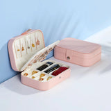 Double-Layer Jewelry Storage Box Necklace Stand