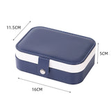 Double-Layer Jewelry Storage Box Necklace Stand